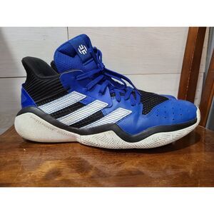 Adidas Harden Stepback Royal Blue Black Basketball Shoes EG2769 Men's Size 13